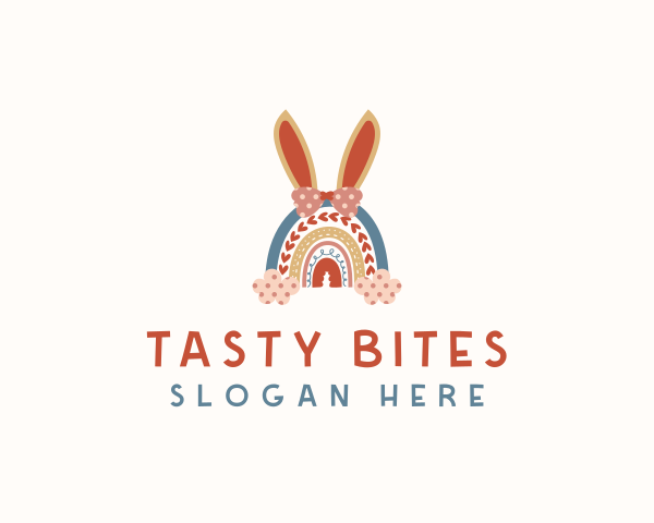 Rabbit Ears logo example 4