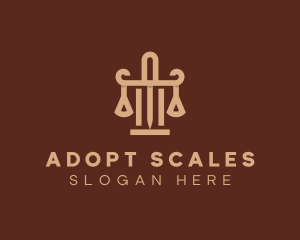 Legal Scale Law Firm logo design