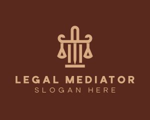 Legal Scale Law Firm logo design