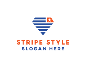 Star Stripes Diamond logo