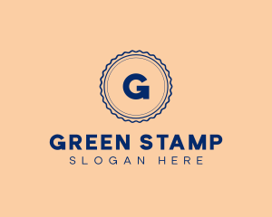 Business Stamp Sticker logo design