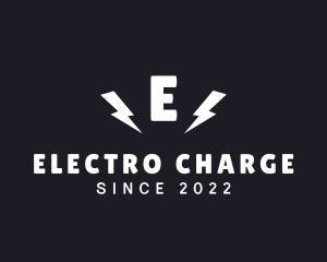 Electric Bolt Lightning logo design