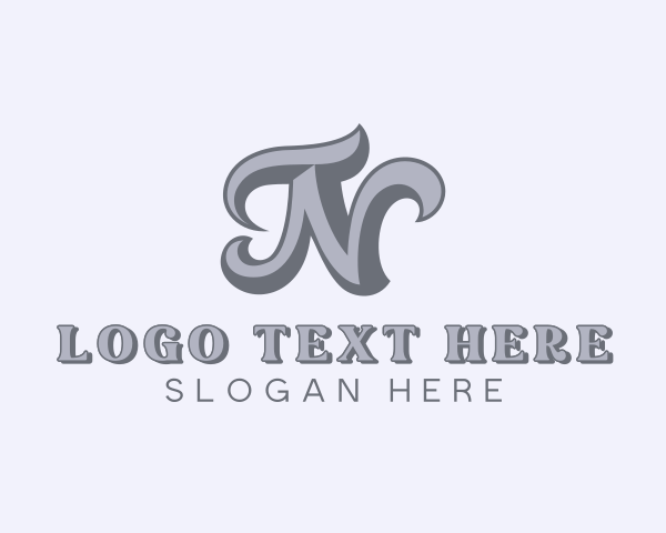 Vintage logo example 2