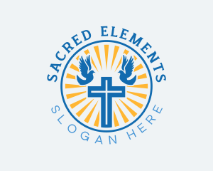 Sacred Church Cross logo