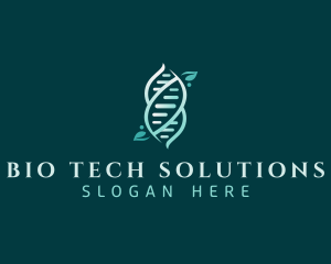 Biotech Leaf  DNA logo