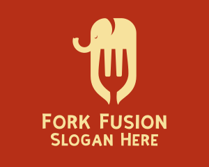 Elephant Fork Restaurant  logo design