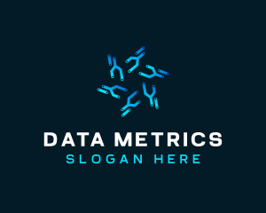 Artificial Intelligence Data logo design