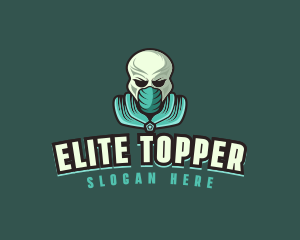 Alien Skull Esport logo design