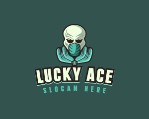 Alien Skull Esport logo design