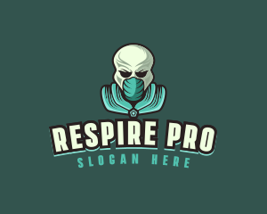 Alien Skull Esport logo design