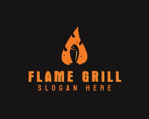 Seafood Fish Grill logo design