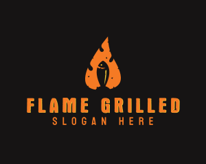 Seafood Fish Grill logo design