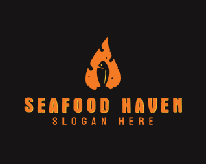 Seafood Fish Grill logo design