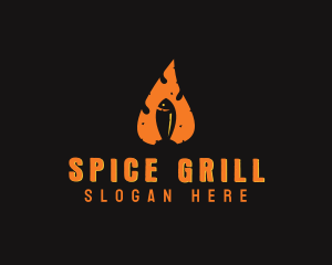 Seafood Fish Grill logo design