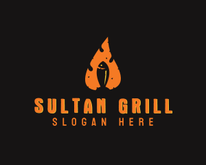 Seafood Fish Grill logo design