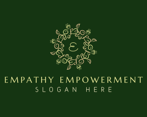 Floral Wellness Mandala logo design