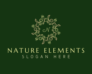 Floral Wellness Mandala logo design