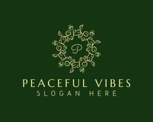 Floral Wellness Mandala logo design