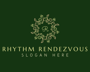 Floral Wellness Mandala logo design