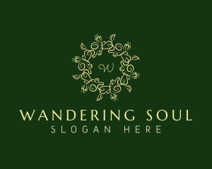 Floral Wellness Mandala logo design