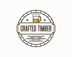 Beer Brewery Bar logo design