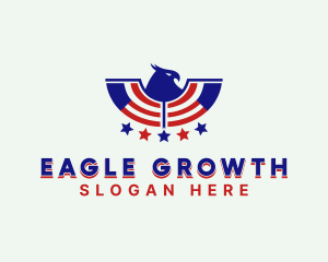 Eagle Patriotic  logo