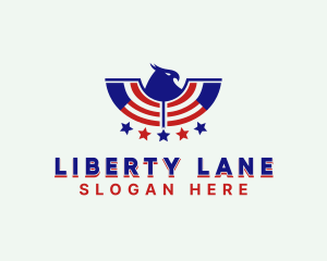 Eagle Patriotic  logo