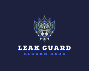 Bulldog Shield Guard logo design