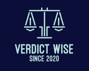 Legal Lawyer Attorney Scales logo