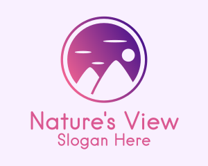 Mountain Nature Park  logo design