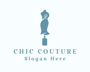 Mannequin Eco Dress logo design