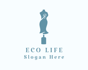 Mannequin Eco Dress logo design