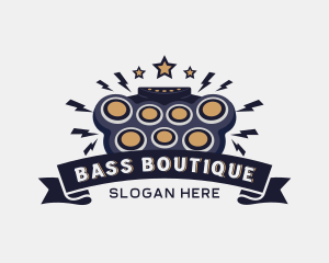 Musical Drum Instrument logo