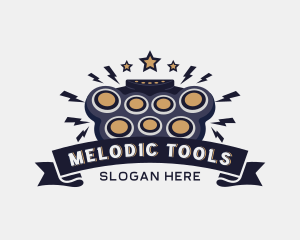 Musical Drum Instrument logo