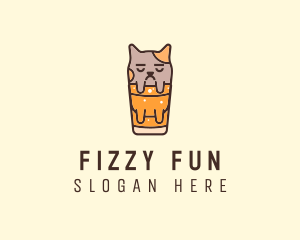 Cat Soda Drink logo