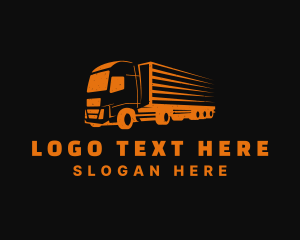 Orange Freight Truck logo