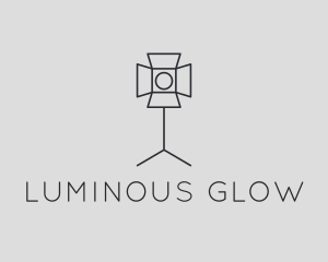 Photography Studio Lighting Spotlight logo