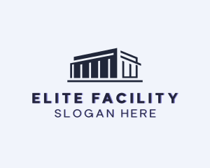 Warehouse Building Facility logo design