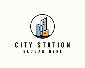 Urban City Apartment logo design