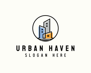 Urban City Apartment logo design