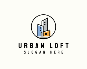 Urban City Apartment logo design