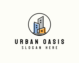 Urban City Apartment logo design