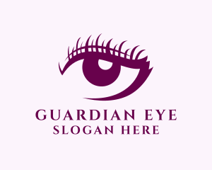 Cosmetic Eyelash Salon  logo design