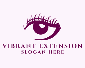 Cosmetic Eyelash Salon  logo design