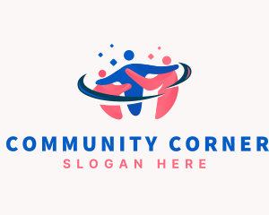 Community Family Unity logo design