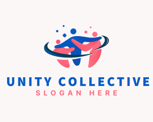 Community Family Unity logo design