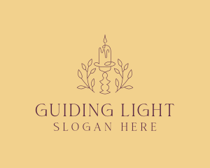 Candle Home Decor logo design