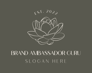 Luxury Floral Brand logo design