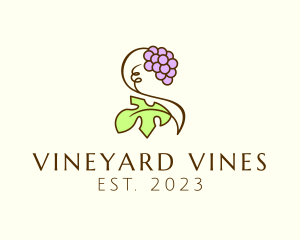Grape Plant Vineyard logo