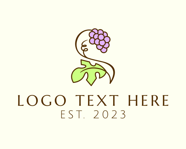 Grape Farm logo example 1